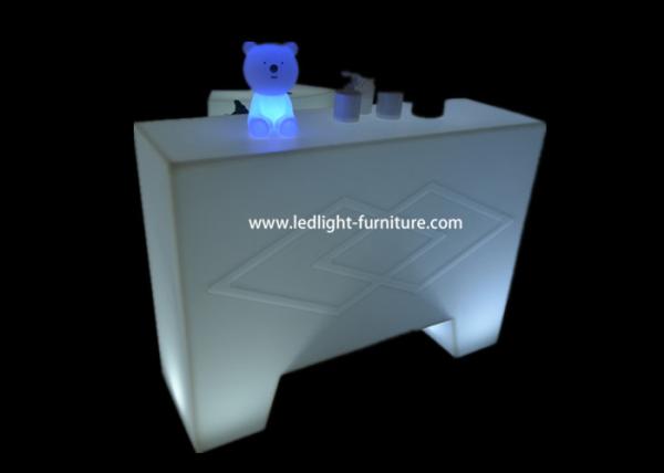 Modern LED Light Bar Table Colorful Commercial Furniture For Night Club