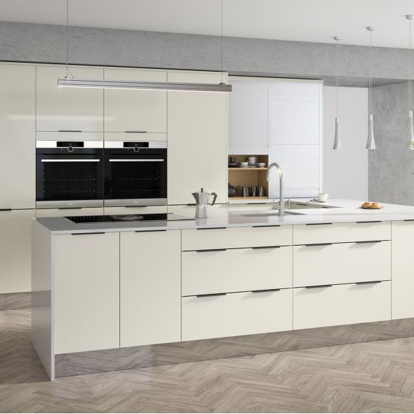 Waterproof Smart Wood Full Kitchen Cabinets European Style Customized for Home Design