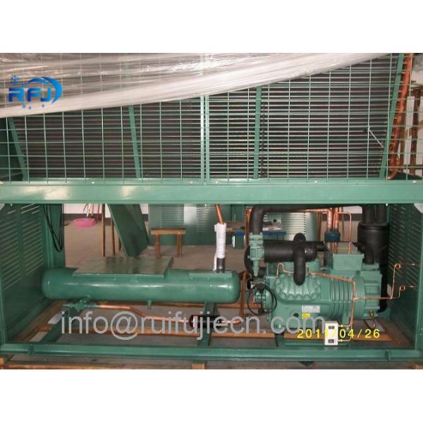 RFJ 4GE-23Y-40P Refrigeration Controls Box Type Air - Cooled Condenser Unit For Deep Freezer