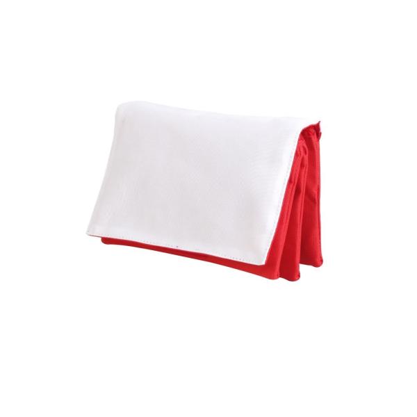 Three Layers Flip Stationery Storage Bag Blank Sublimation Cosmetic Clutch Handbag For Sublimation Printing