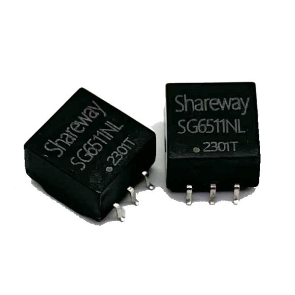 Low Profile 900 UH Push Pull Transformers For Isolated Power Supply UA8252-AED