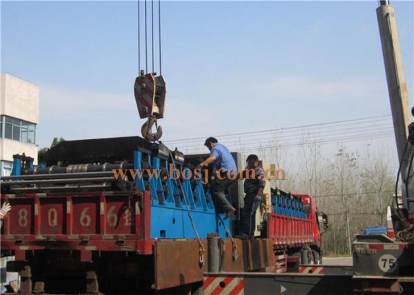 Biogas Silo Sheet Metal Roller Machine 380V 265KW Carbon Steel Hydraulic Power