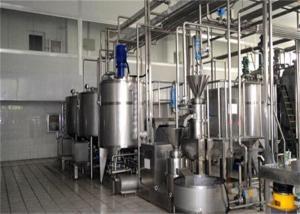 Single Layer Small Scale Yogurt Production Line , Yogurt Processing Equipment SUS304