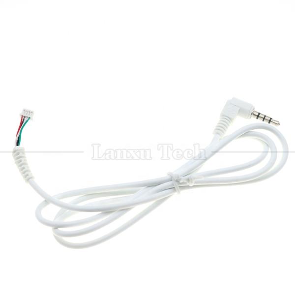 Jack de audio de 3,5 mm personalizado TRRS a JST MX 1.25 mm 4p cable de arnés de alambre