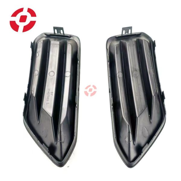 Front bumper lamp bezel Front fog lamp frame for Volv o Front bumper grille decorative strip 31407949 31407950