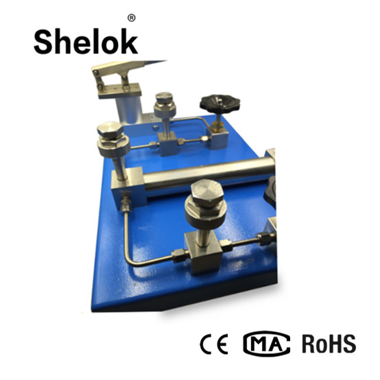 Hydraulic hot sale air  micro pressure hand pump pressure gauge calibrator  -100-600Kpa