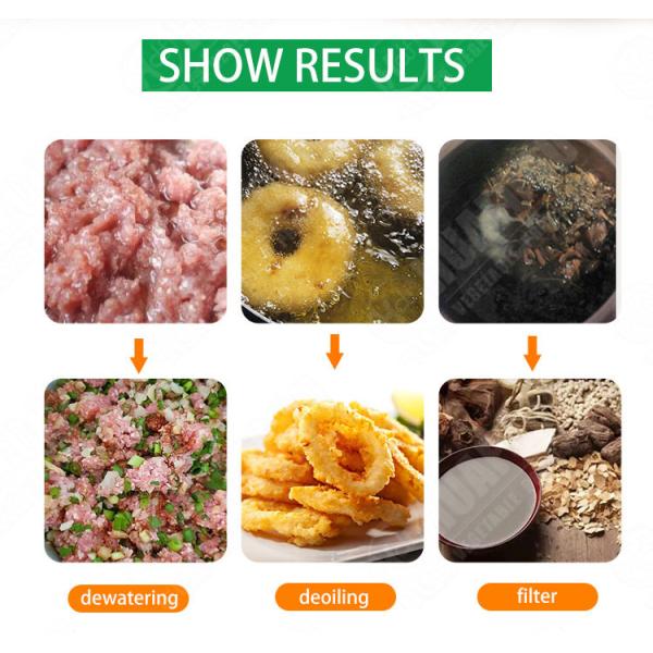 Multifunctional Vegetables Food Drying Machine Centrifugal Dewatering Machine