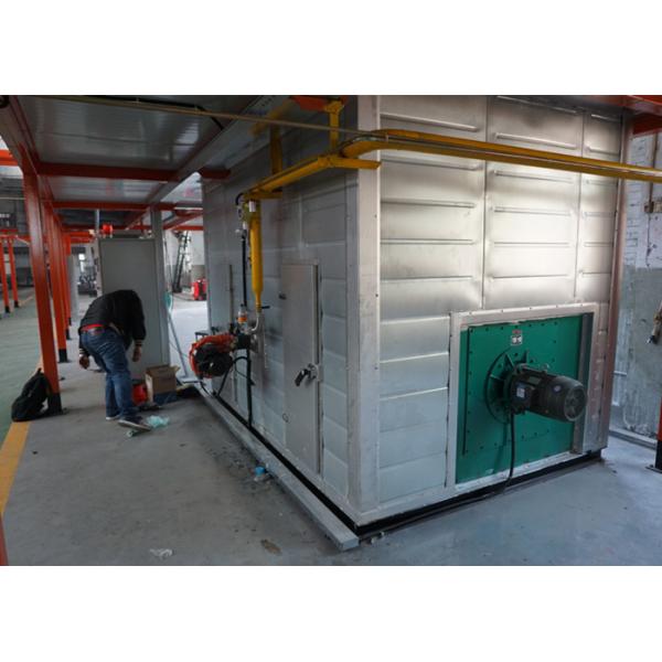 Steel Substrate Lpg Powder Coating Oven / Powder Coating Batch Oven