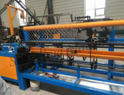 Double wire feeding Fully Automatic Chain Link Fence Making Machine with CE certificate