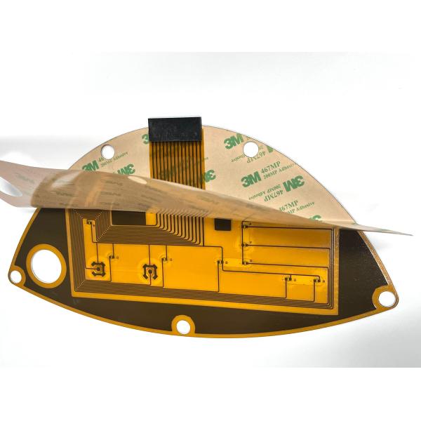 Один клик кнопки рельефный металлический купольный переключатель с гибким медным кабелем