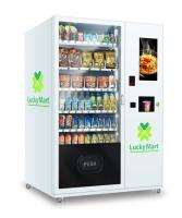 máquina de venda automática do café do chá da água quente de macarronete 110V imediato com tela táctil