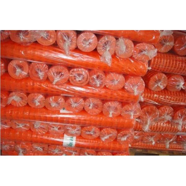 Orange Road Barrier Plastic Safety Fence High Density Polyethylene Founded