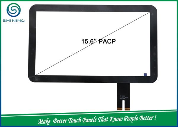 6H 15.6'' COB Capacitive Touch Panel With Sensor Glass + Cover Glass Structure