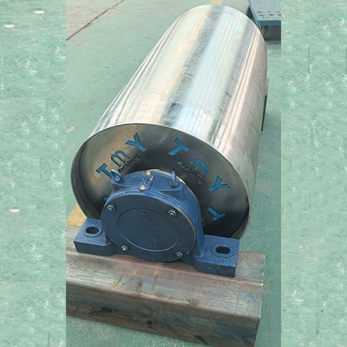 Safety Integrated Magnetic Drum Separator Continuous High Efficiency Iron Removal