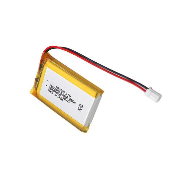 Rechargeable Li Lithium Polymer Batteries 103450 3.7 V 1800mah Lipo Battery