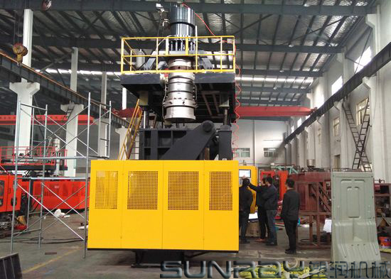 Barricade Water Filled Road Fence Making Machine 12 BPH Capacity SRB120Z