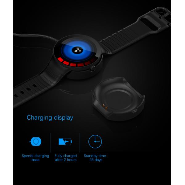 Unisex 200 Mah TPU IP68 Waterproof Sport Smart Watches