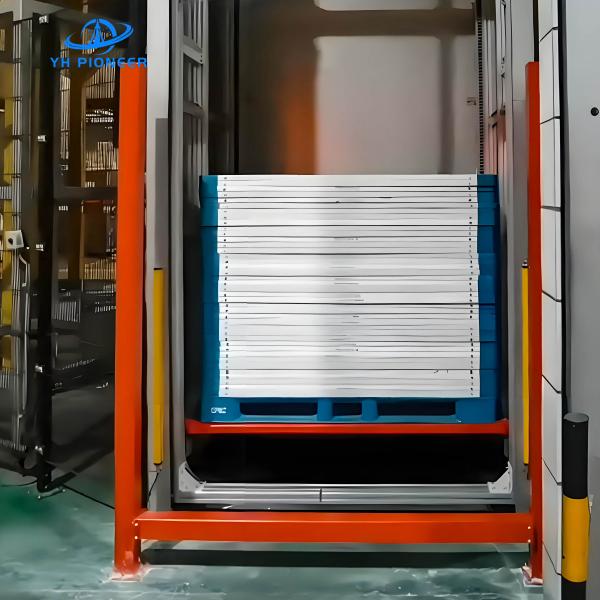 Space Saving Vertical Reciprocating Elevator with Customized Platform Sizes for Compact Industrial Solutions