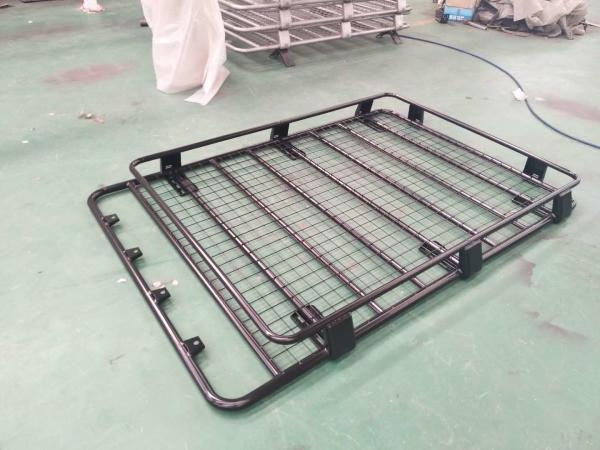 Black Steel Flat MITSUBISHI Roof Rack Pajero V31 V33 180x125mm