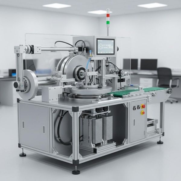 Fully Automatic Roll-to-Plate Imprinting Line for High-Throughput Nanoimprint Lithography with Customizable Pressure