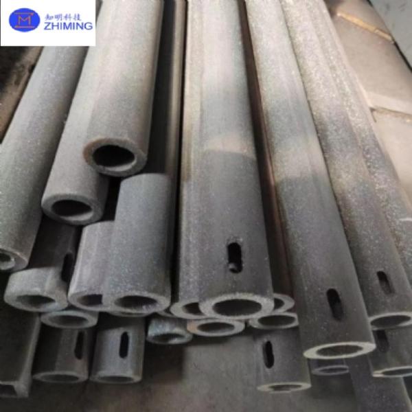 Industrial SiC Vertical Furnace Tube High Thermal Conductivity & Corrosion Resistant
