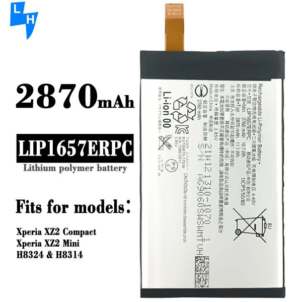 Double IC Protection Mobile Phone Battery LIP1657ERPC for Sony Xperia XZ2 Mini H8324 H8314