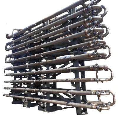 Stainless Steel Tube Side Fluid Heat Exchanger For Water Oil Gas Air Steam