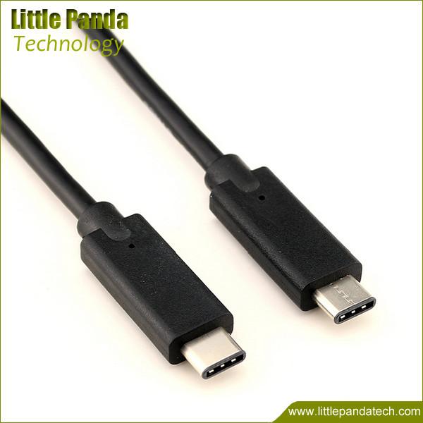 China Factory Super Speed USB Data Cable 10Gbps USB 3.1 Male To Male Type C Charger Cable