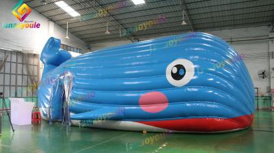 SGS Inflatable Water Park Whale Island Aqua Park Customized Theme Promotion
