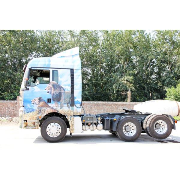 Réservoir de carburant de large volume de basse de la consommation pétrolière 6*4 de tracteur tête de camion 400L