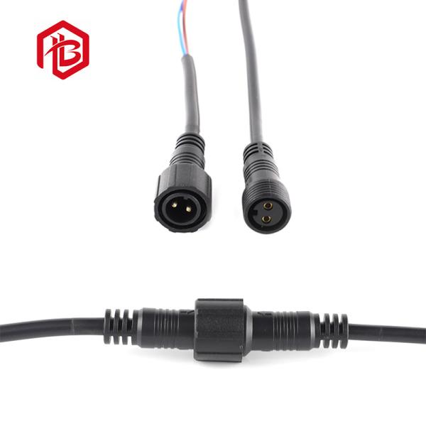 M18 Male And Female Connector LED Waterproof Connector Circular Waterproof Wire Floor Heating Connector Wire