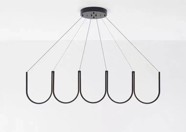 Aluminum Ring Modern Chandelier Golden Hot Sale Led Hang Lamp Pendant Lamp Lighting Fixture Modern