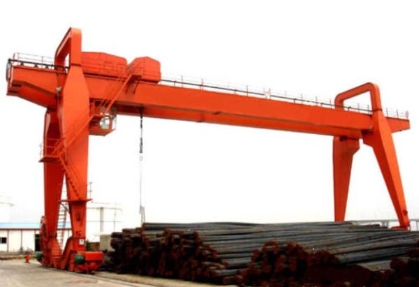 Electric Box Girder Gantry Crane for Construction Sites / 37t - 15m - 9m /
