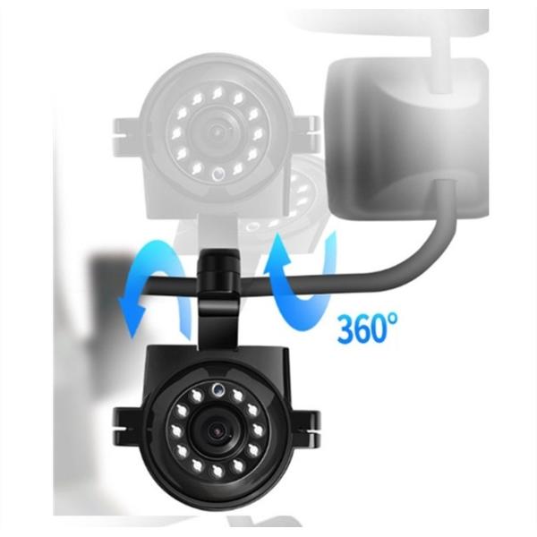 Waterproof IP68 HD Car Side Camera 1080P Truck Bus Surveillance Camera