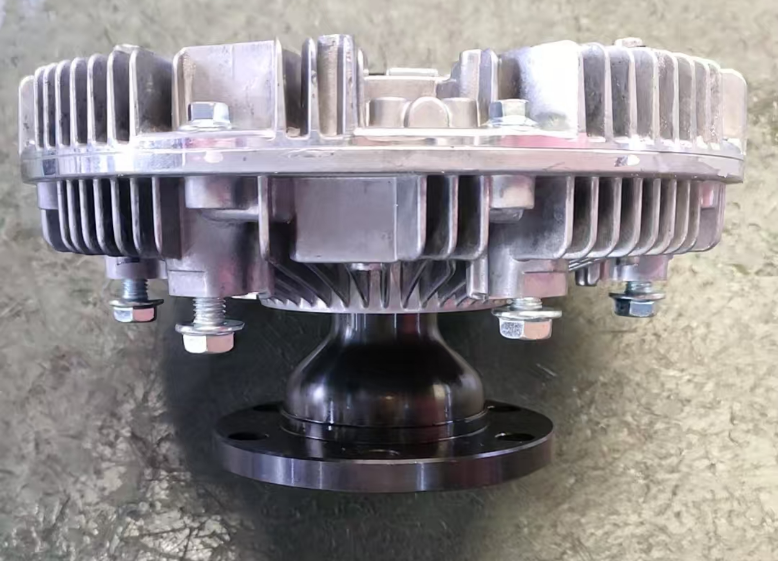 020004350，020004349，OEM Aluminum Thermal Viscous Fan Clutch for KMZ 6 Series D704 Chassis Tractor Dumper Flatbed Heavy Truck Engine Cooling System