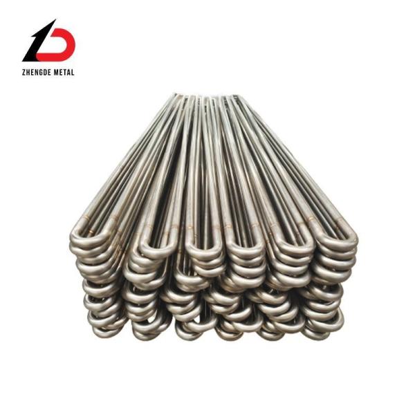 Pipe sans soudure en acier au carbone ASTM A179 A192 SA210 T12 304 201 316 Tube soudé en acier inoxydable en forme de U