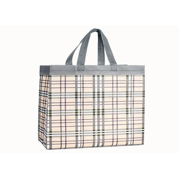 Sublimation PP Non Woven Tote Bags Supermarket Laminated Non Woven Tote