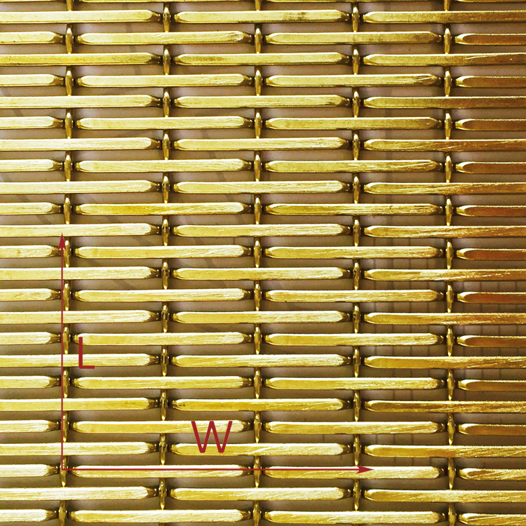Customized Mesh Size Architectural Wire Mesh Providing Adjustable Thickness for Architectural and Industrial Applications