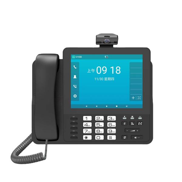 Low Cost 8 Inch Display SIP Phone with WiFi for Bluetooth Camera Caller ID LCD Wireless Network Switch
