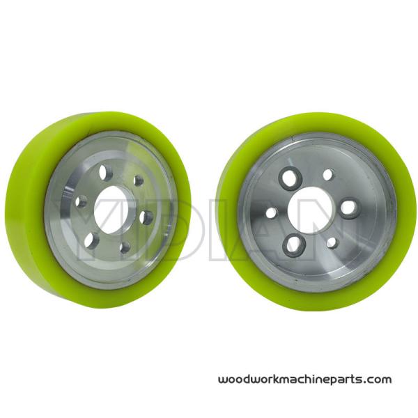 PU Feed Roller For Four Sided Moulder Planer 140*35*30mm Four Side Moulder Feeding Wheel