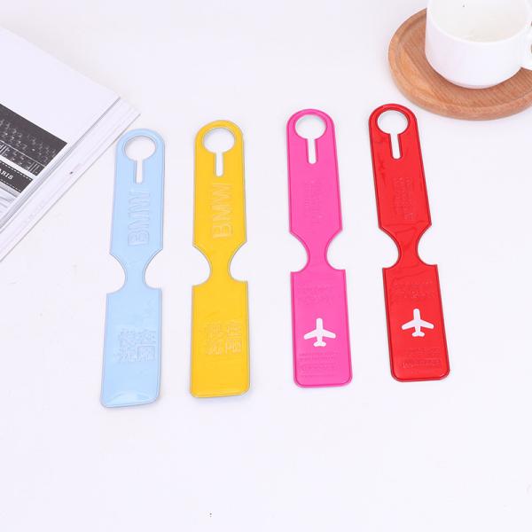 Офис / Школа / Личный мультфильм Силиконовый идентификационный тег багажа для сумки Чемодан Самолет Круизные суда