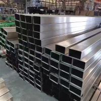 304 316 904 2205 Tubes carrées en acier inoxydable ASTM / JIS Tubes SS sans soudure