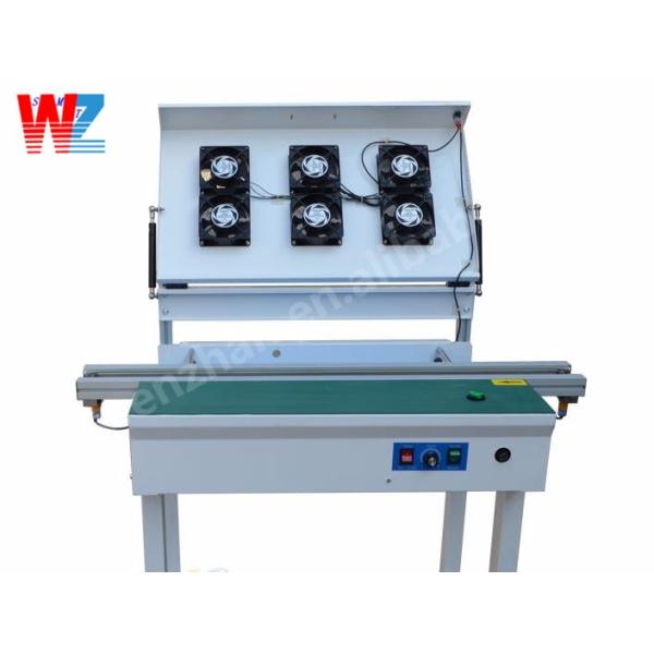 AC220V 1200mm/Min PCB Inspection Conveyor With Cooling Fan