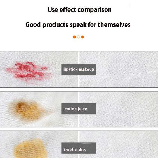 Stain Remover Pen For White Clothes To Remove Oil Stains Portable Clothes Dry Cleaning Agent No Wash