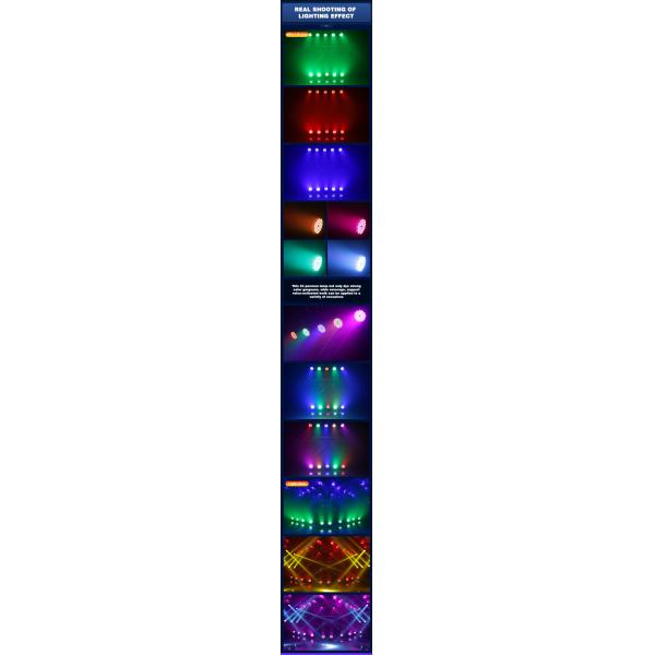 Внешний водонепроницаемый 54x3w RGB 3in1 RGBW теплый прохладный белый светодиодный парный свет для вечеринки DJ