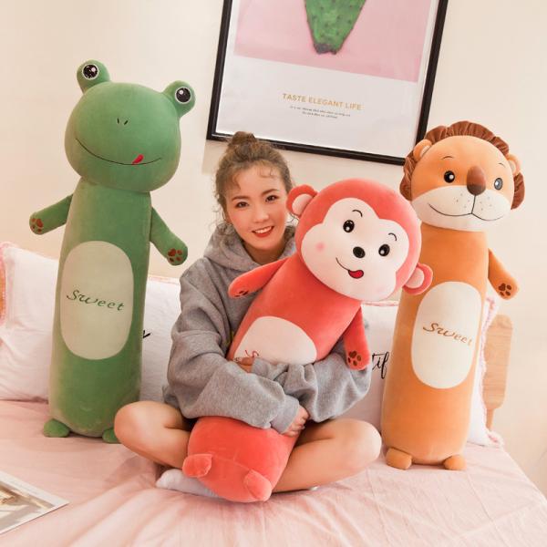 Gift Colorful Stuffed Cartoon Characters 55cm Decorative Stuffed Animals