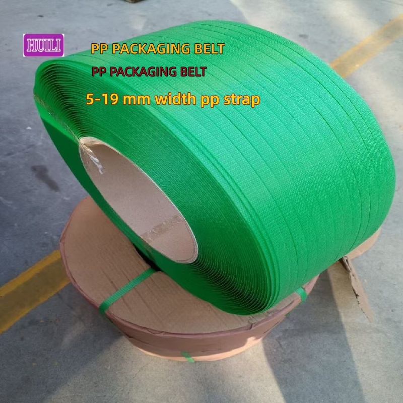 100% polypropylene PP strapping 5mm eco-friendly PP packing belt for automatic strapping machines