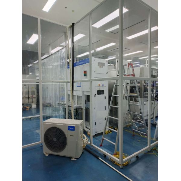 Modular Cleanroom Unit with More Than 350 Lux Lighting ISO Class 5 To ISO Class 8 and Easy To Maintain And Clean Design