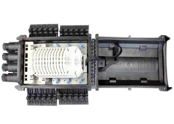 FTTH Outdoor Splice Fiber Optic Closure Waterproof ADSS Applications Dome Type