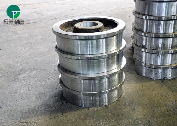 Heat treatment forged steel railway wheels for single girder crane